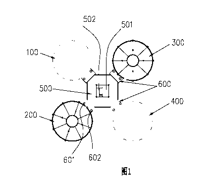 A single figure which represents the drawing illustrating the invention.